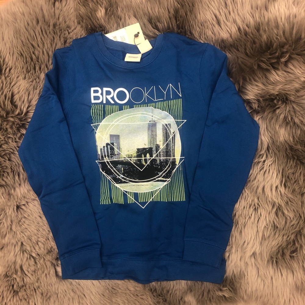 Manguun | Boy's Crewneck Sweatshirt | Brooklyn | Various Sizes